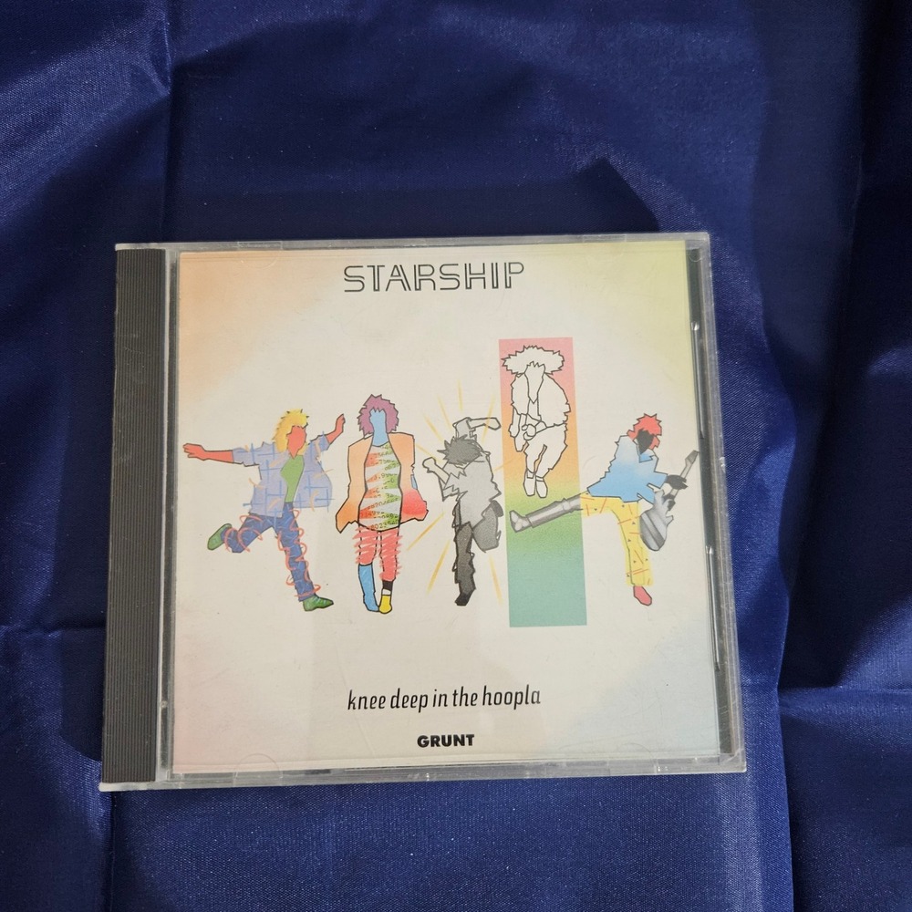 Starship‎ Knee Deep in the Hoopla GRUNT CD Album 1987 Pop Rock